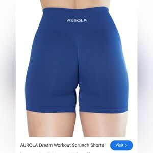 AUROLA Women's Athletic Blue Shorts